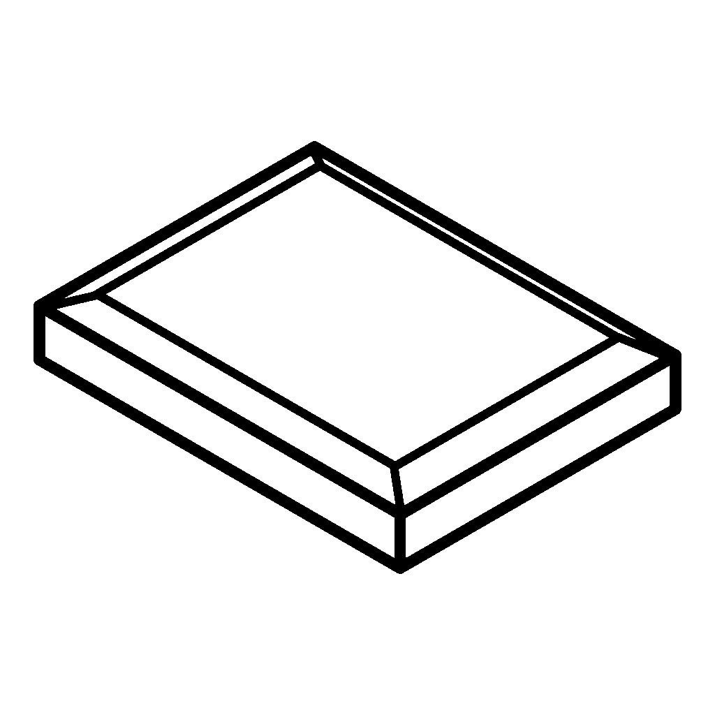 Icon ronepresenting solid ccrete blocks that serve as foundations